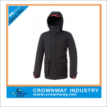 Custom Winter Hooded Parka Jacket for Men